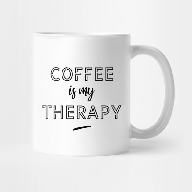 Coffee is my therapy by lepetitcalamar